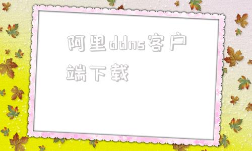 阿里ddns客户端下载badlion客户端官网下载